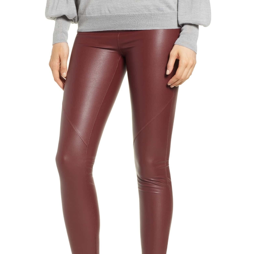 Aritzia wilfred free Bordeax leggings